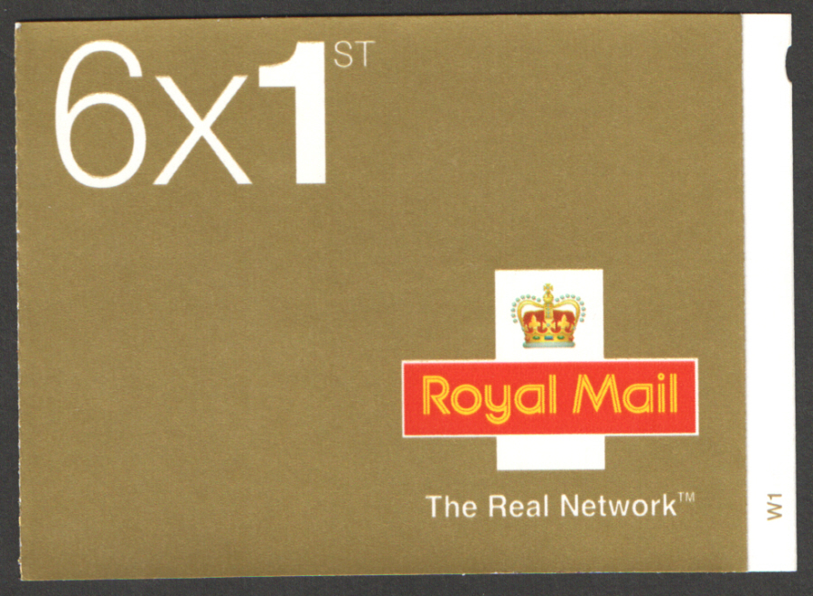 (image for) MB6 / SB1(7)A Cyl W1 (W1) 2003 Walsall 6 x 1st Class Booklet - Click Image to Close